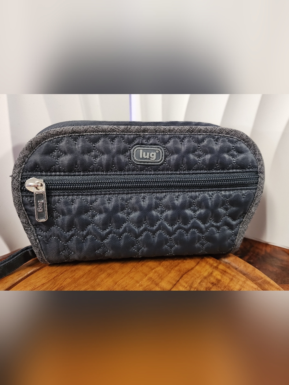 Lug Travel Bag Wristlet Canvas Jewlery Make Up Wallet Multi Use B107